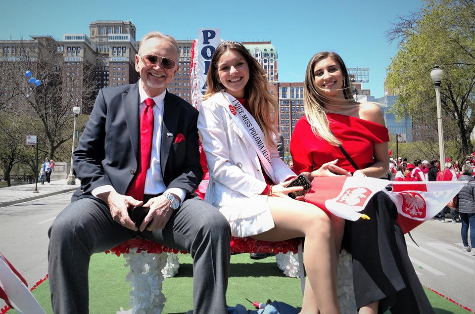 Alumnus Walter Kotaba in the Annual May 3rd Constitution Day Parade